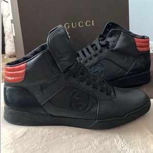 BNWT Men’s Authentic Gucci New Praga high tops
